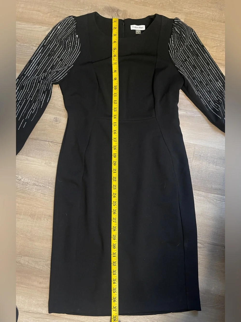 Calvin Klein Rhinestone Dress Size 10 - Picture 5 of 5